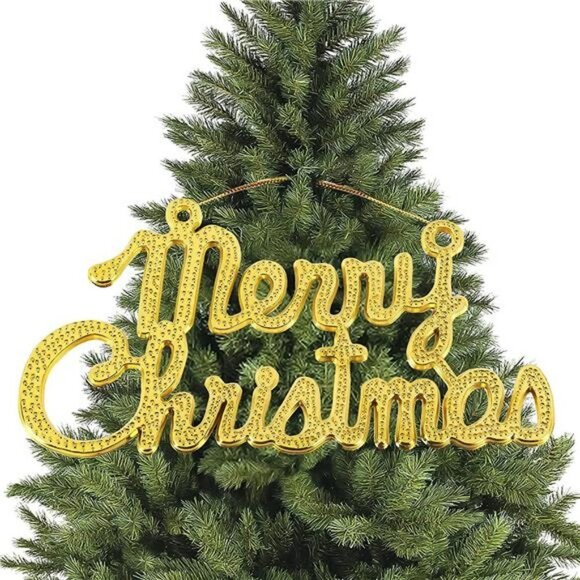Christmas Tree Ornaments,Merry Christmas Sign for Home Decor,Christmas Decorat - Picture 1 of 1